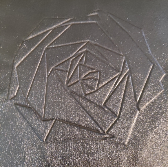 Lancome Train Case Travel Bag Makeup Large Square Gold Zipper NWOT - Picture 8 of 8